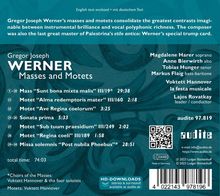 Gregor Joseph Werner (1695-1766): Messen &amp; Motetten, CD