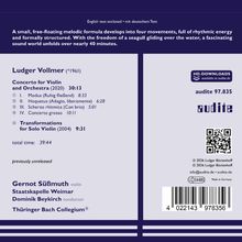 Text oben: Englischer Text eingeschlossen • mit deutschem Text. Oben rechts: HD-Downloads bei audite.de. Links: Komponist, Stücke und Zeiten. Unten Links: Musiker und Orchester. Oben rechts: audite 97.835. Unten rechts: Barcode und QR-Code. Unten mittig: Logo "audite".