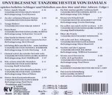 Tanzparkett - Unvergessene Tanzorchester von damals/Folge 1, CD