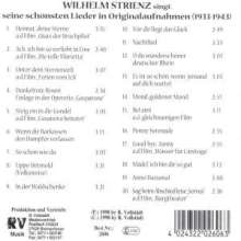 Wilhelm Strienz: Wilhelm Strienz singt seine schönsten Lieder, CD
