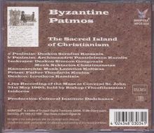 Byzantine Patmos - Documents Of Greek Orthodox Church Music, CD