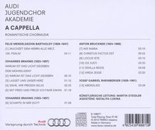 Audi Jugendchorakademie - A Cappella, CD