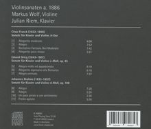 Markus Wolf &amp; Julian Riem - Violinsonaten, CD
