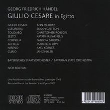 Georg Friedrich Händel (1685-1759): Giulio Cesare in Egitto, 3 CDs