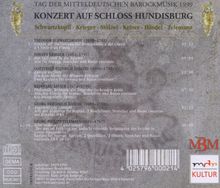 Konzert auf Schloss Hundisburg - Mitteldeutsche Barockmusik, CD