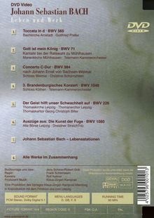 Johann Sebastian Bach (1685-1750): Bach - Leben &amp; Werk auf DVD, DVD