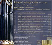 Johann Ludwig Krebs (1713-1780): Sämtliche Orgelwerke Vol.8, CD