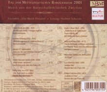 Tag der Mitteldeutschen Barockmusik 2001, CD