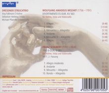 Wolfgang Amadeus Mozart (1756-1791): Divertimento KV 563, CD