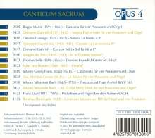 Opus 4 - Canticum Sacrum, CD