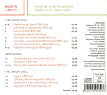 Arvid Gast - Bach in Lübeck, CD