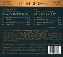 Wolfgang Amadeus Mozart (1756-1791): Symphonie Nr.40 (Fassung für Kammerorchester), CD