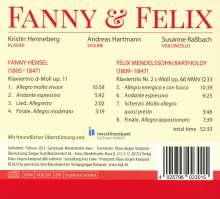 Fanny Mendelssohn-Hensel (1805-1847): Klaviertrio op.11, CD
