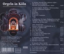Orgeln in Köln, CD