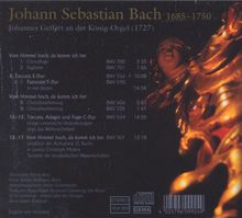 Johannes Geffert spielt J.S.Bach an der König-Orgel, CD