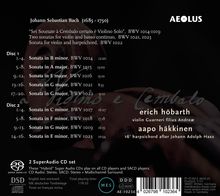 Johann Sebastian Bach (1685-1750): Sonaten für Violine &amp; Cembalo BWV 1014-1019,1021-1023, 2 Super Audio CDs