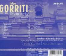 Felipe Gorriti (1839-1896): Orgelwerke Vol.2, CD