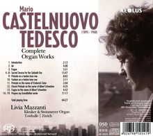 Mario Castelnuovo-Tedesco (1895-1968): Das Orgelwerk, Super Audio CD