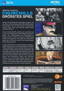 Churchills grösstes Spiel, DVD