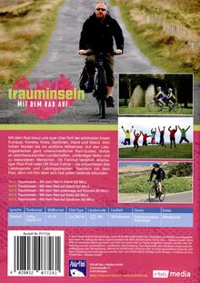 Trauminseln - mit dem Rad auf Korsika, ...Irland, ...Kreta, ...Island, ...Sardinien, 2 DVDs