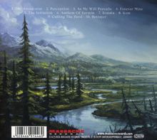 Trackliste: 1. The Antagonist, 2. Perception, 3. As My Will Prevails, 4. Forever Mine, bis 10. Betrayer. Landschaftsgemälde.