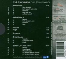 Karl Amadeus Hartmann (1905-1963): Klavierwerke, CD