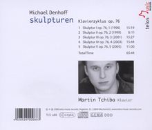 Michael Denhoff (geb. 1955): Klavierzyklus op.76 "Skulpturen", CD