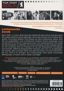 Leichensache Zernik, DVD