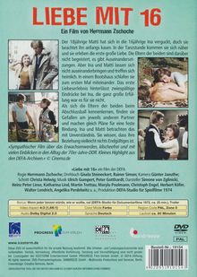 Liebe mit 16, DVD