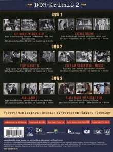 DDR-Krimi 2 - 6 DEFA-Filme auf 3 DVDs, 3 DVDs