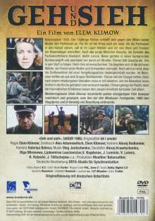 Geh und sieh (OmU), DVD