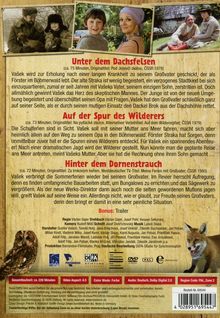 Unter dem Dachfelsen / Auf der Spur des Wilderers / Hinter dem Dornenstrauch, 3 DVDs