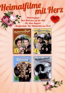 Heimatfilme mit Herz (4 Filme im Schuber), 4 DVDs