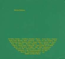 Morton Feldman (1926-1987): Instruments 1, CD
