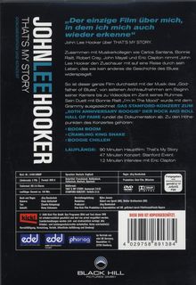 That's My Story - John Lee Hooker (Dokumentation &amp; Konzert), DVD