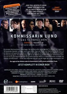 Kommissarin Lund Staffel 1, 10 DVDs