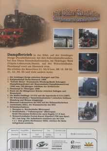 175 Jahre Eisenbahn - Nostalgieszenen auf deutschen Strecken, DVD