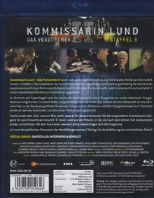 Kommissarin Lund Staffel 2 (Blu-ray), 3 Blu-ray Discs