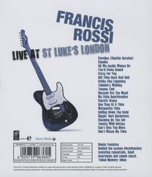 Francis Rossi (Status Quo): Live At St Luke's London 2010, Blu-ray Disc