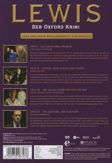 Lewis: Der Oxford Krimi Staffel 4, 4 DVDs