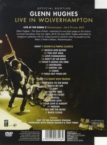 Glenn Hughes - Live In Wolverhampton 2009, DVD
