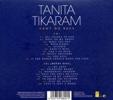 Tanita Tikaram: Can't Go Back (Special-Edition inkl. 8 akustisch eingespielter Tanita-Klassiker), 2 CDs