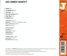 Axel Donner: Axel Donner Quartett, CD