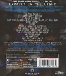 The Australian Pink Floyd Show: Exposed In The Light: Live 2012 (Reissue), Blu-ray Disc