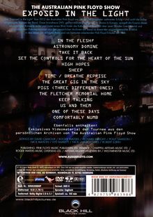 The Australian Pink Floyd Show: Exposed In The Light: Live 2012, DVD