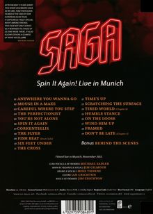Saga: Spin It Again! Live In Munich 2012, DVD