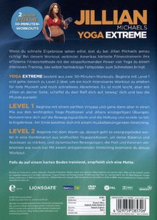 Jillian Michaels: Yoga Extreme, DVD