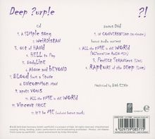 Deep Purple: Now What?! (Limited Edition), 1 CD und 1 DVD