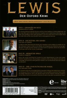 Lewis: Der Oxford Krimi Staffel 6, 4 DVDs