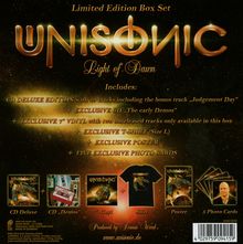 Unisonic: Light Of Dawn (Boxset) (2CD + 7" + Shirt Gr.L), 2 CDs, 1 Single 7" und 1 T-Shirt